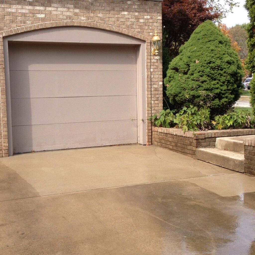 Driveway Pressure Washing