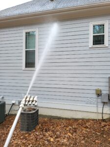 Power Washing Vinyl Siding
